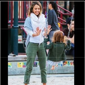 J Crew Cargo Size 4 chino capris